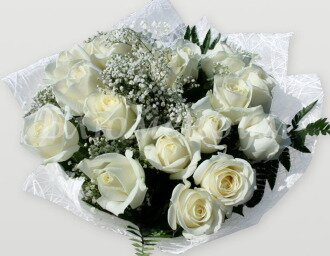 "Джульетта" - букет из 15 белых роз