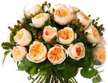 "ЛаМанш" - vip букет из пионовидных роз