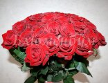 "Бархат" - букет из 35 красных роз