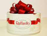 Конфеты "Raffaello" торт. Коробка круглая.